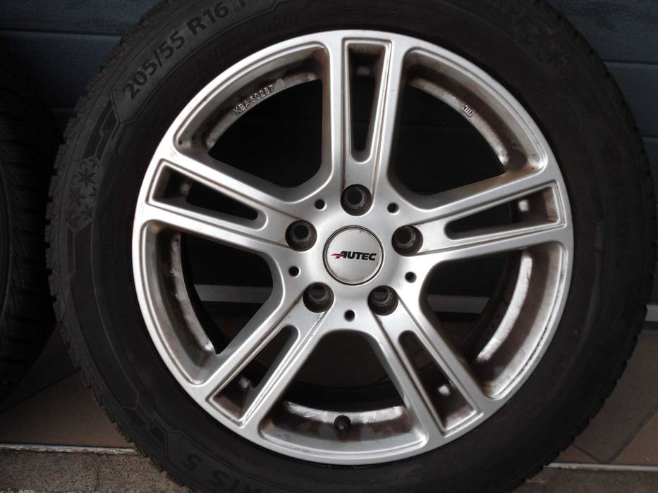 ! Koła zimowe aluminiowe 16 5x112 Vw Golf Skoda Octavia Leon Audi A3