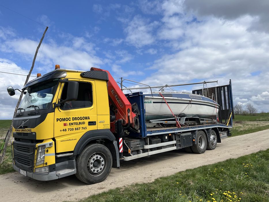 Usługi HDS - transport maszyn, towarów, pomoc drogowa(północna Polska
