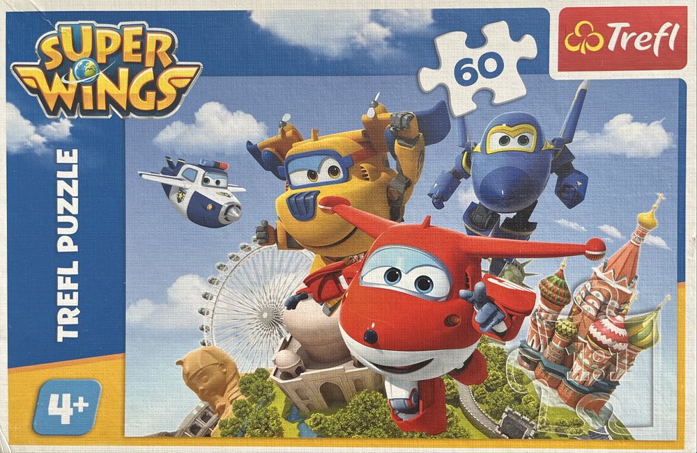 Gratis Puzzle Super Wings 4+ 60 el.