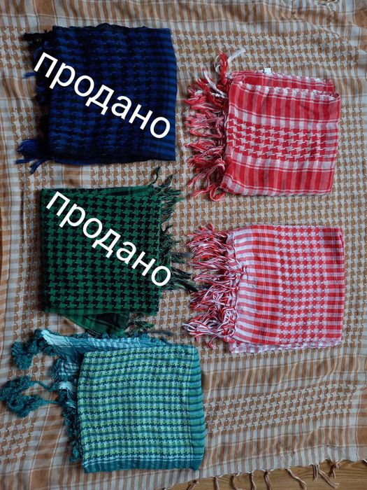 Арафатка шемаг с бахромой хлопок