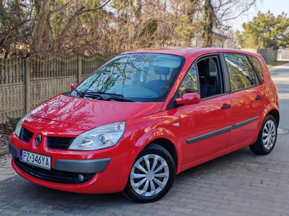 Renault Scenic II LIFT 1.9 DCI 2007r - Ekonomiczny Van - STAN Bdb -Hak