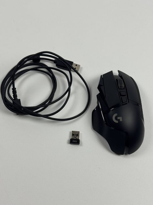 Бездротова ігрова миша Logitech G502 Lightspeed Black (‎910-005567)