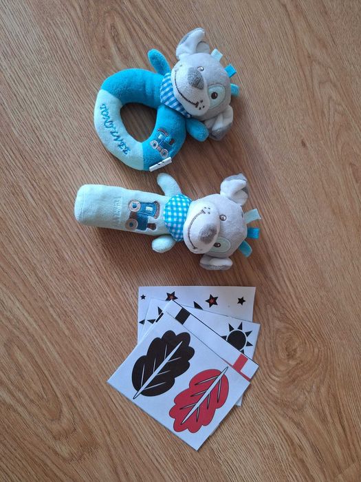 Roupa 0-1 mês menino + brinquedos