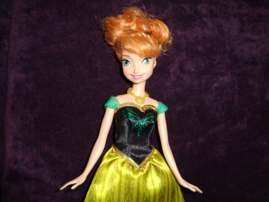 Frozen Kraina Lodu lalka ANNA Disney Mattel OKAZJA idealny stan