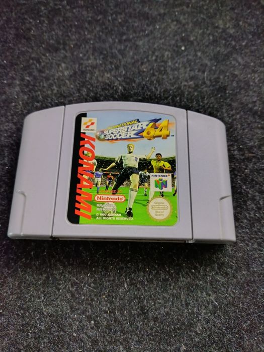 Jogo Internacional Superstar Soccer 64 - Nintendo 64