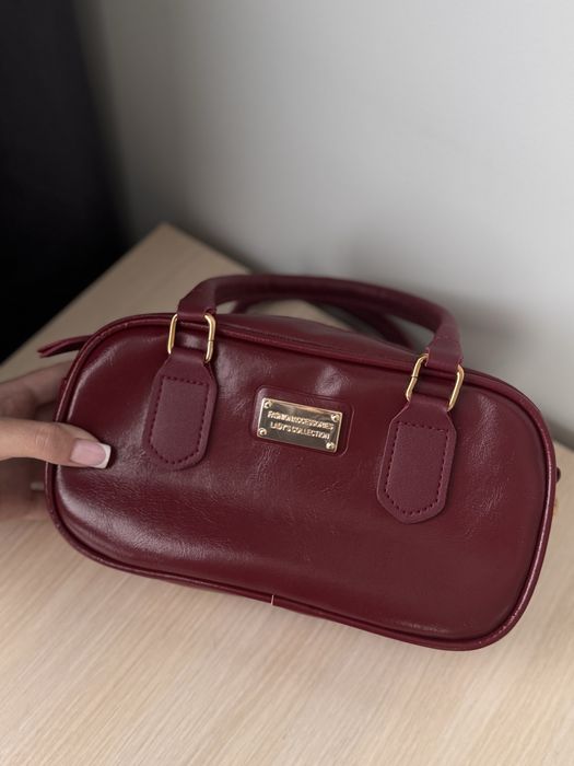 Сумка  бордова якісна