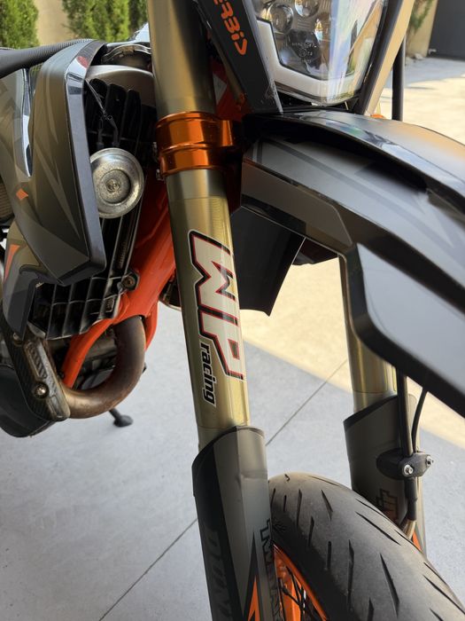 Ktm 500 exc six days supermoto modelo 2017