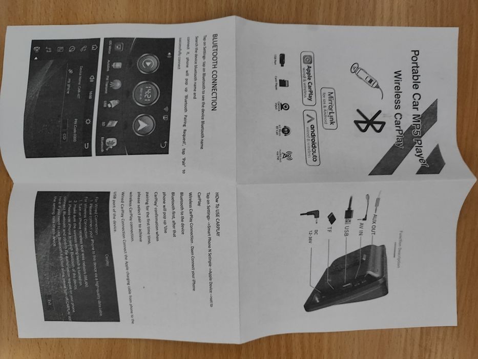 Автомагнітола 2DIN Carplay Android auto нова в упаковці