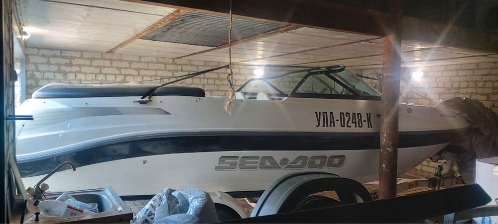 Продам фактично новий катер see-doo Утопія-205 з канадським лафетом