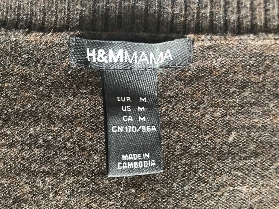 Bluzka ciążowa długi rękaw i sweter