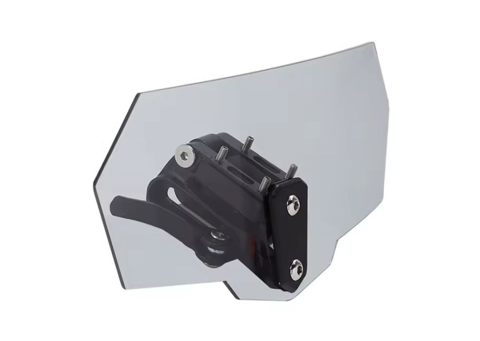 Extensão universal viseira visor moto motociclo mota regulável