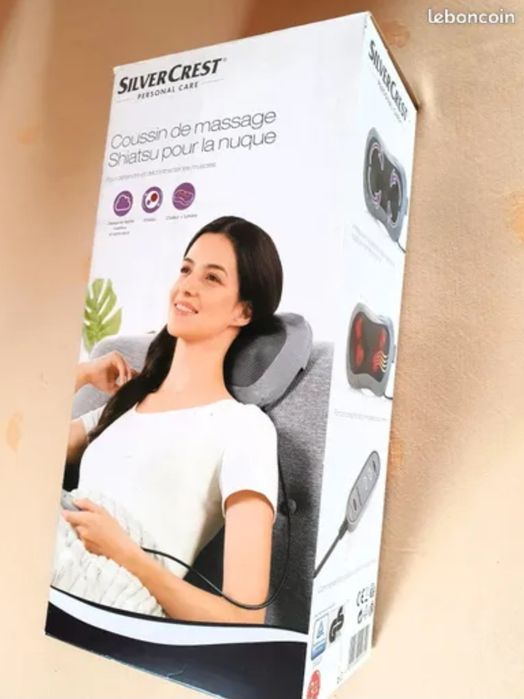 Масажна подушка SilverCrest SSNR 12 B1 Shiatsu – знімає біль