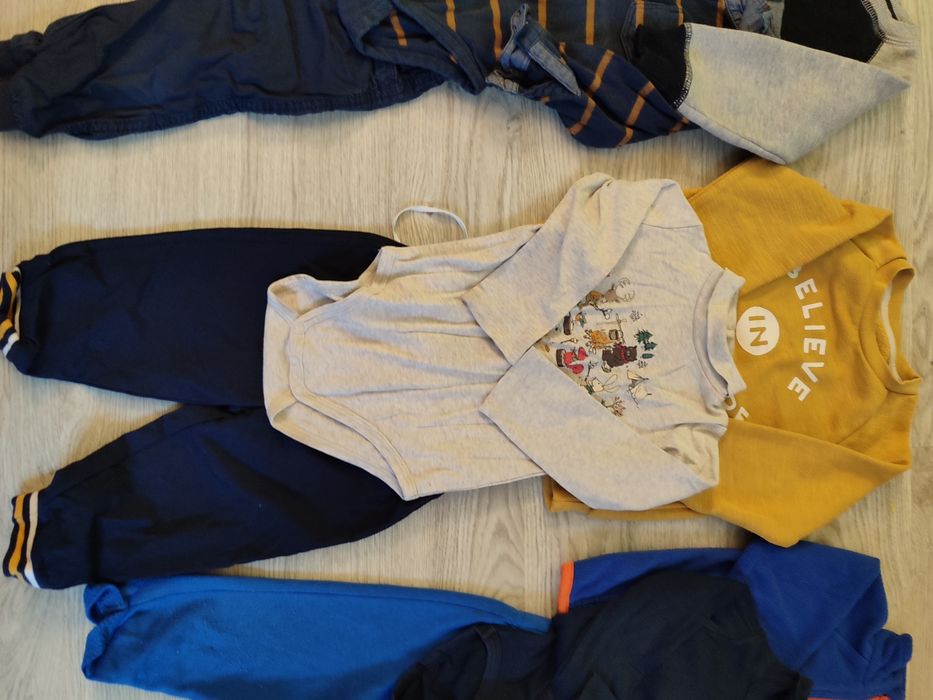 Conjunto de 12 roupinhas para menino 18 meses