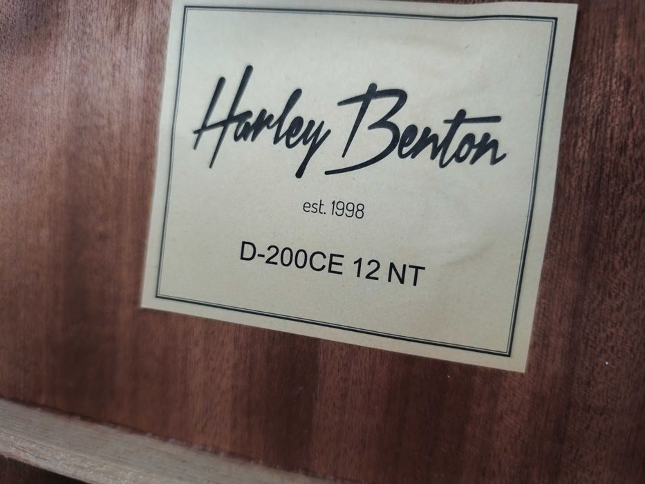 Gitara elektryczno akustyczna Harley Benton D-200CE 12 NT