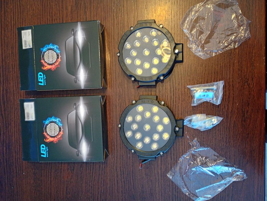 Halogeny OFF ROAD LED do terenowki 4x4 Lampy robocze