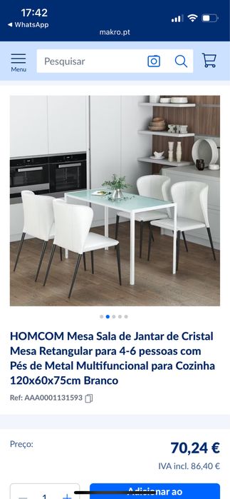 New Dining Table in Box64740604765953122