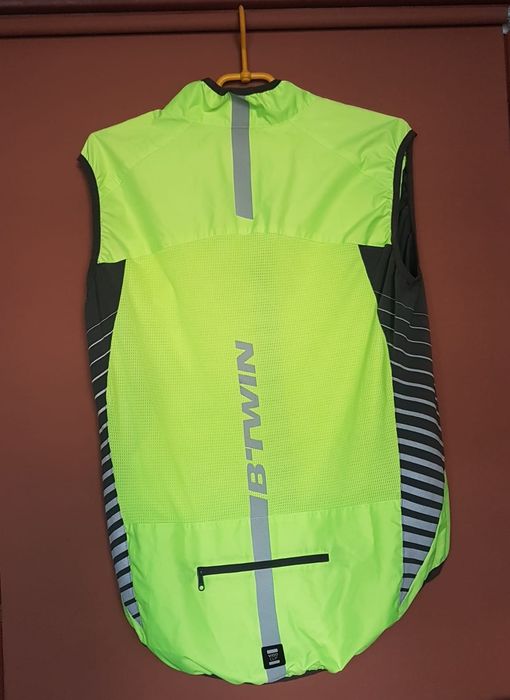 Kamizelka rowerowa kolarska męska rozm XL Btwin