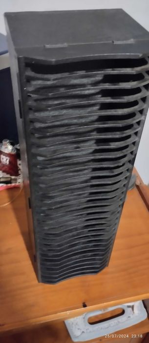 Caixa de armazenamento para CDs ou DVDs