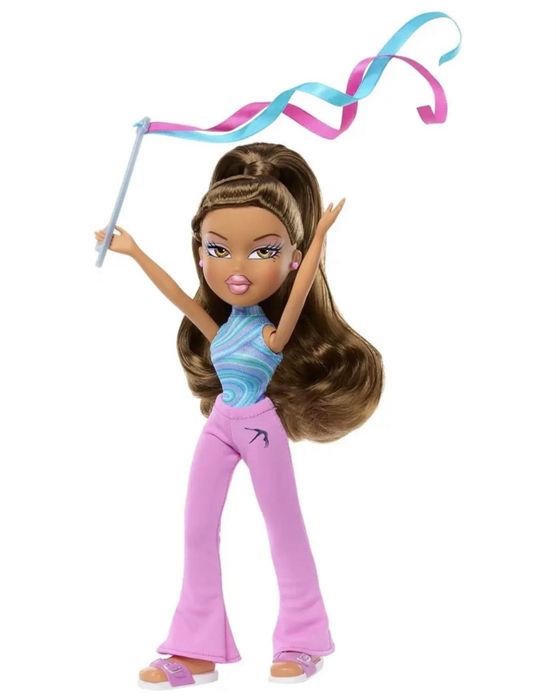 Bratz Play Sportz Yasmin Ясмін з аксесуарами для гімнастики лялька
