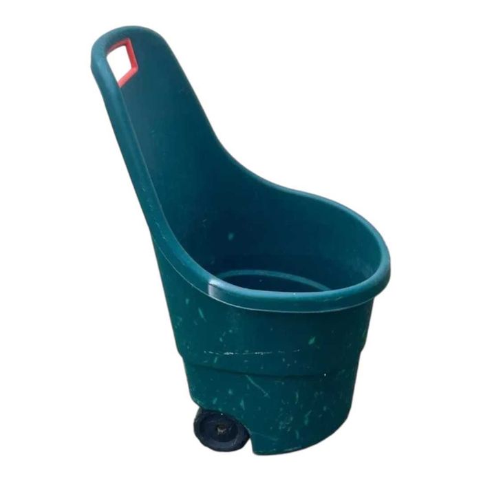 Carro jardim multiusos c/ rodas 55 L