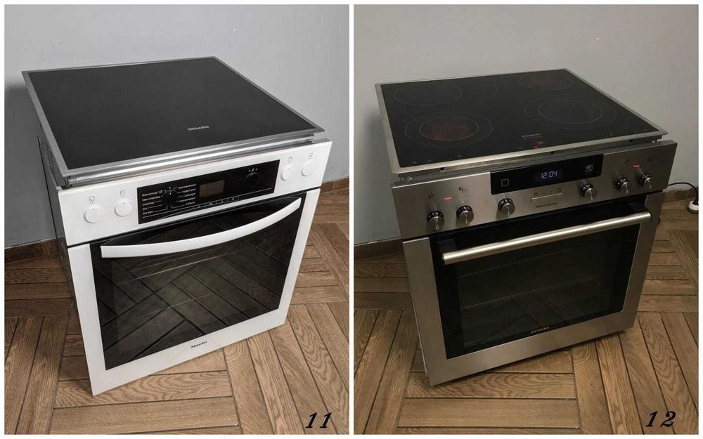 ЗАВИСИМЫЙ Комплект MIELE M2198 Варочная Панель + Духовка ВСТРОЙКА Б\у ...