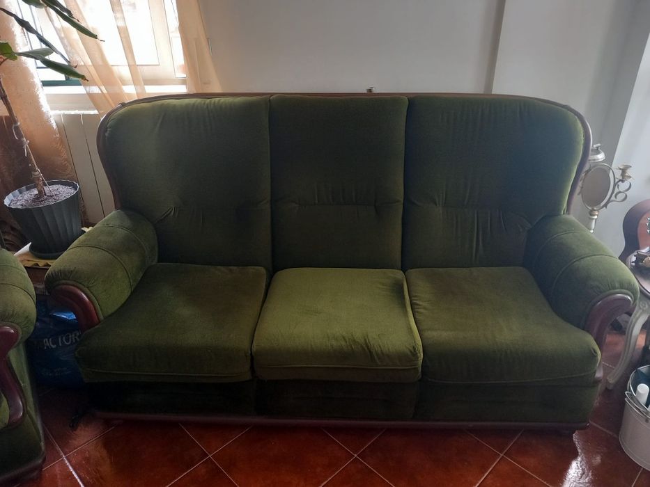 Terno de sofás em óptimo estado (negociável)