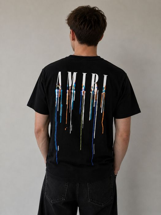 РОЗПРОДАЖА !! Футболка Amiri black