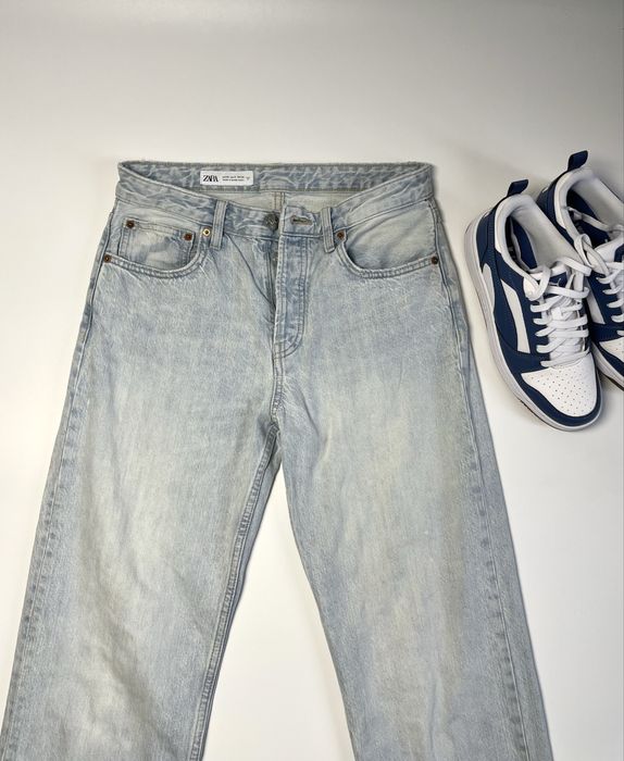 Джинси світлі від Зара по бірці S