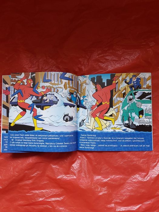 Komiks dziecięcy LUSTRO Liga sprawiedliwych 2008r