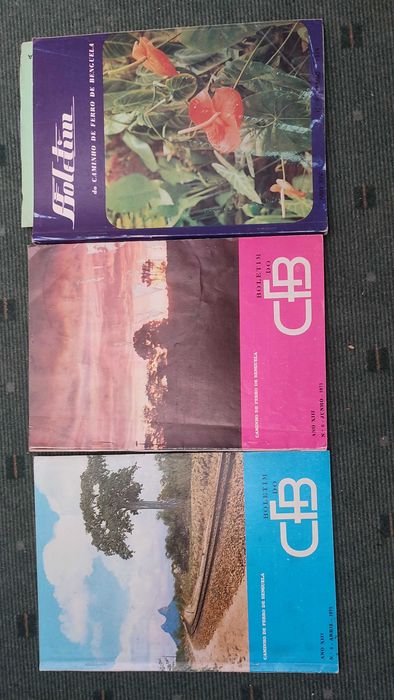 13 Revistas Boletim do caminho de Ferro de Benguela - Anos 70