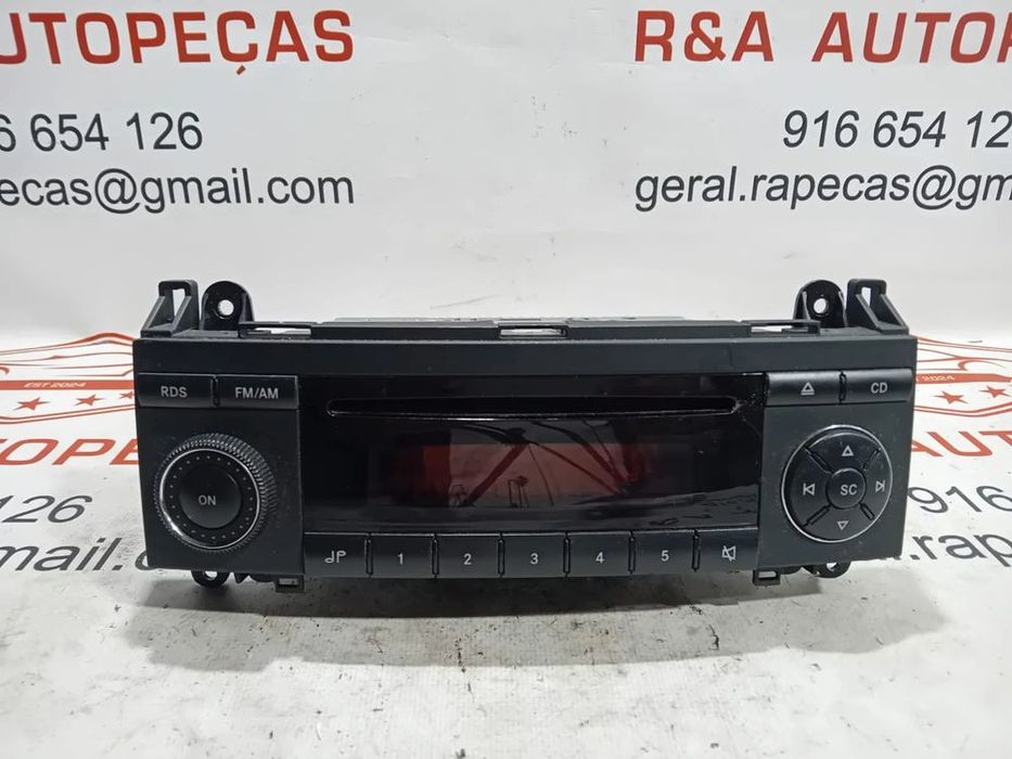 Auto Rádio Mercedes Class A W169A169820086013 Original
