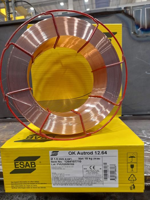 Сварочная проволока 1 мм,18 кг.