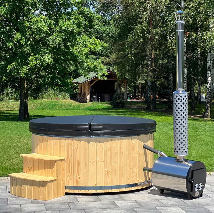 Balia ogrodowa balie jacuzzi wanna hydromasaż bania piec spa
