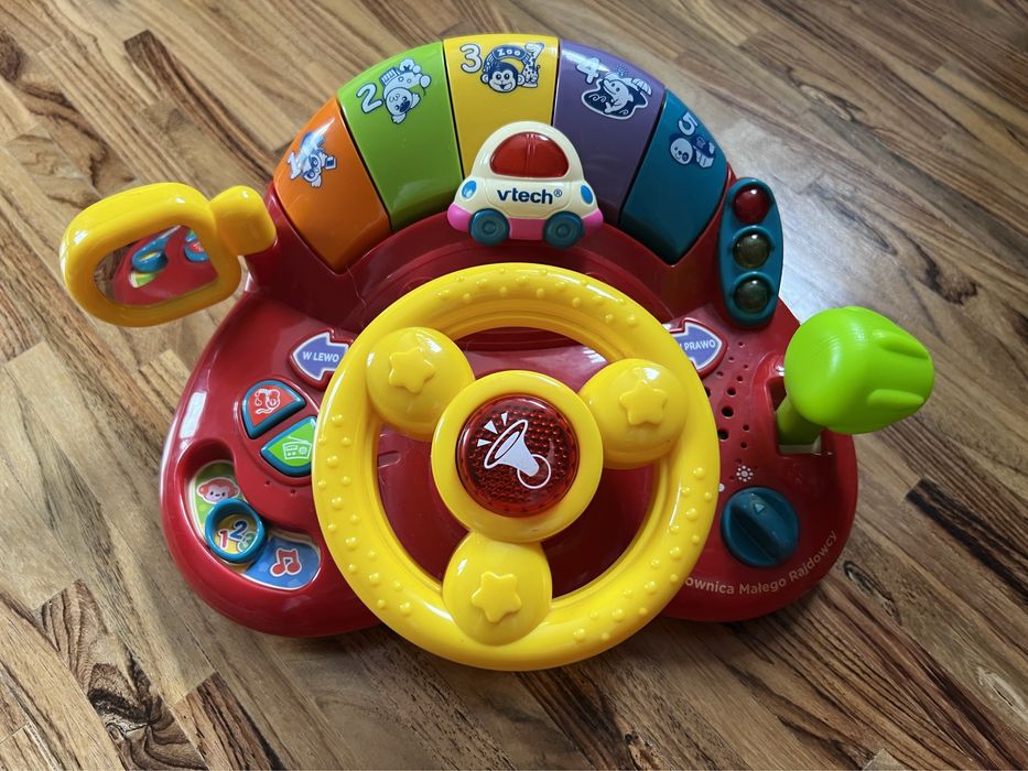 Kierownica małego rajdowcy VTech