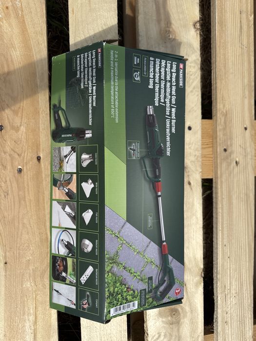 Opalarka do chwastów 2w1, 2000 W z długim trzonkiem PARKSIDE PELHLG 2000 A1