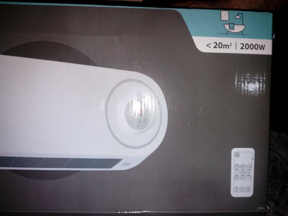 Termo ventilador slip cerâmico led