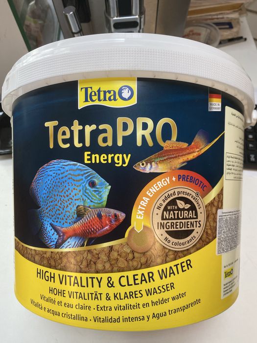 Корм чіпси для акваріумних риб Tetra pro energy тетра 1