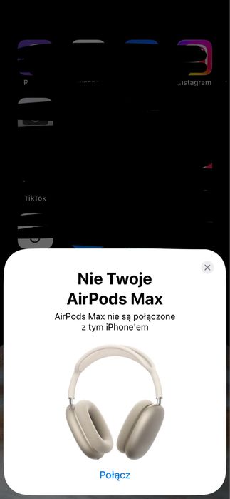 Apple AirPods max sluchawki