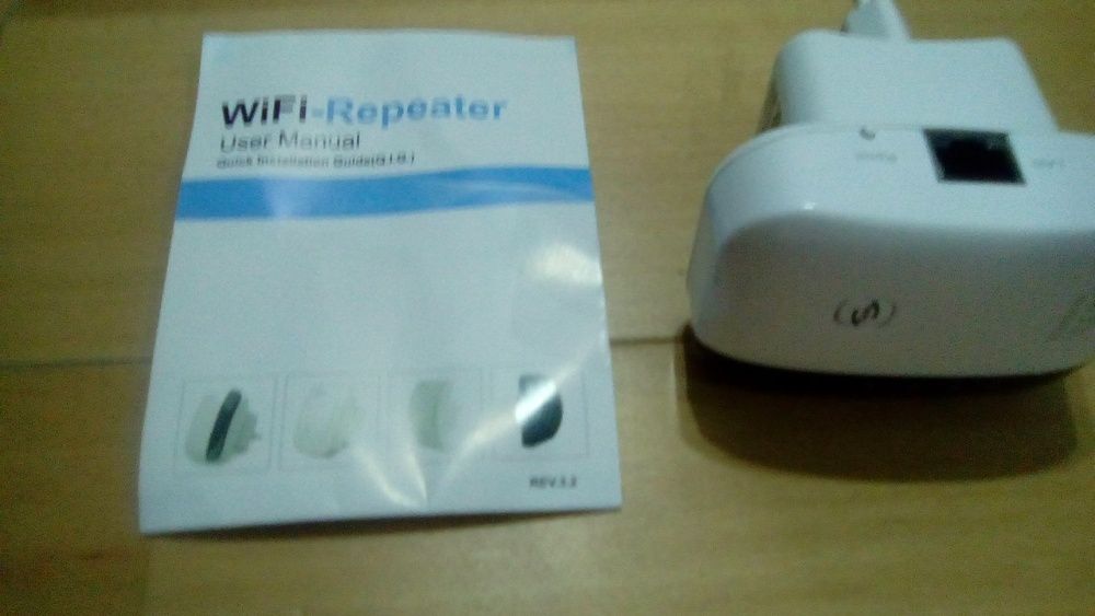 Repetidor wifi nunca usado