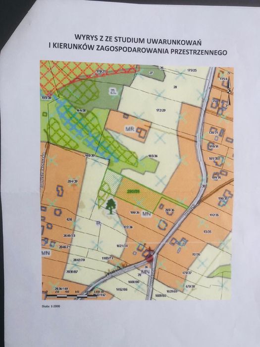 Działka w MPZP budowlana, 54 ary,blisko centrum, do podziału, inwesty.