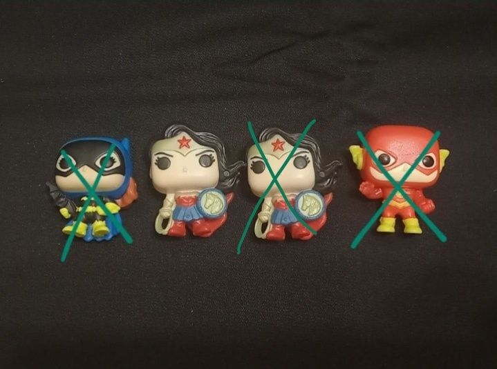 Kinder JOY, фігурки-іграшки "Funko Pop" герої DC Universe