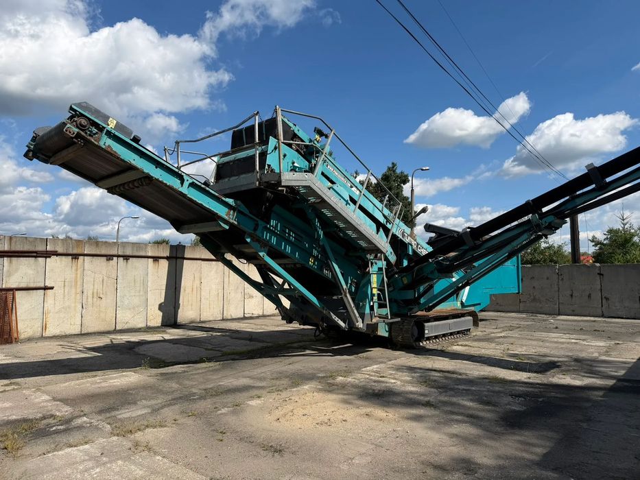 Powerscreen Chieftain 1400  mobilny przesiewacz wibracyjny, 2 pokłady, 3 frakcje, silnik Deutz
