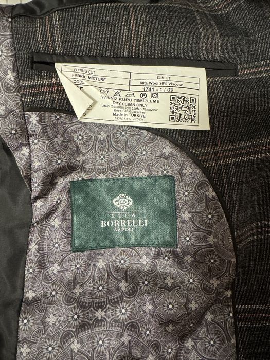 Костюм трійка чоловічий Luca Borrelli
