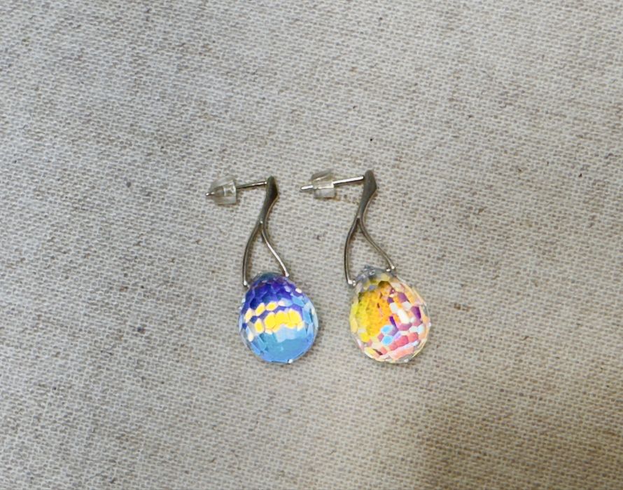 Kolczyki z krysztalmi Swarovskiego