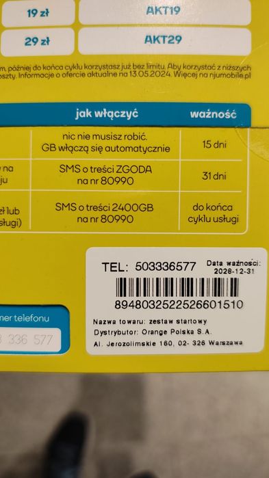Fajny numer telefonu z końcówką 336577