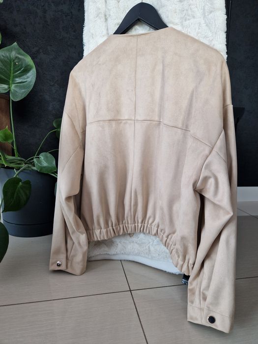 Bomberka Zara sztuczny zamsz