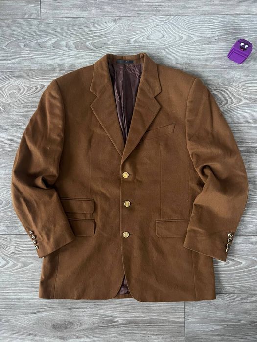 Marynarka Burberrys Cashmere Wełna Made In Italy Bardzo Rzadkie