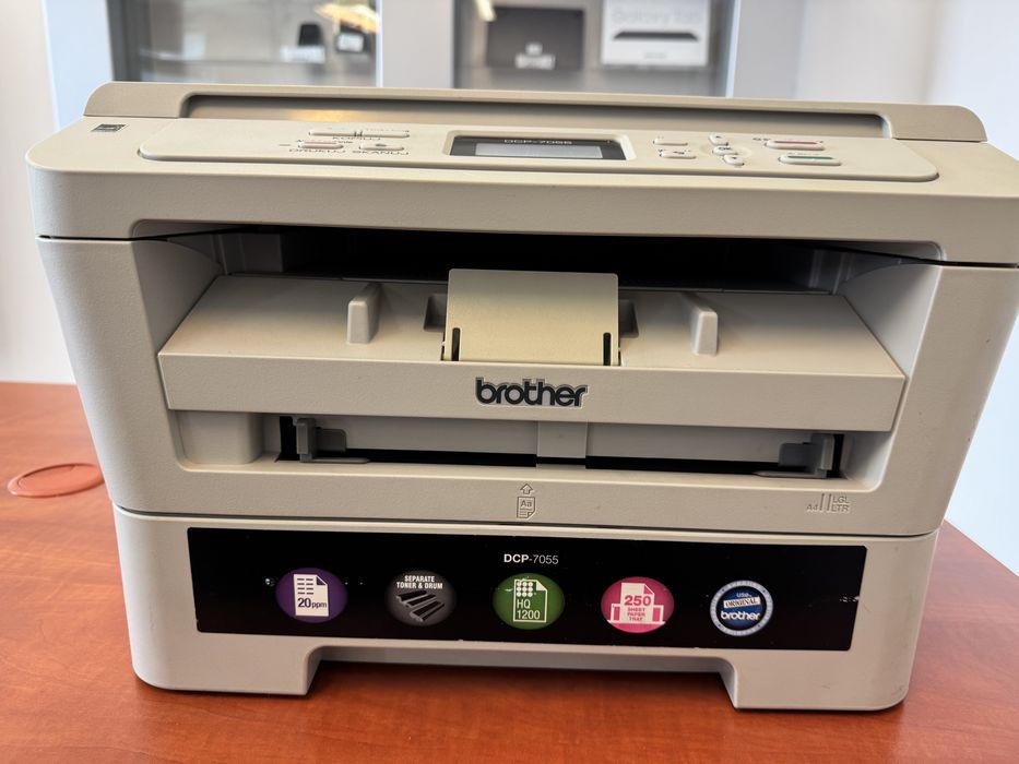 Drukarka laserowa Brother DCP-7055 sprawna