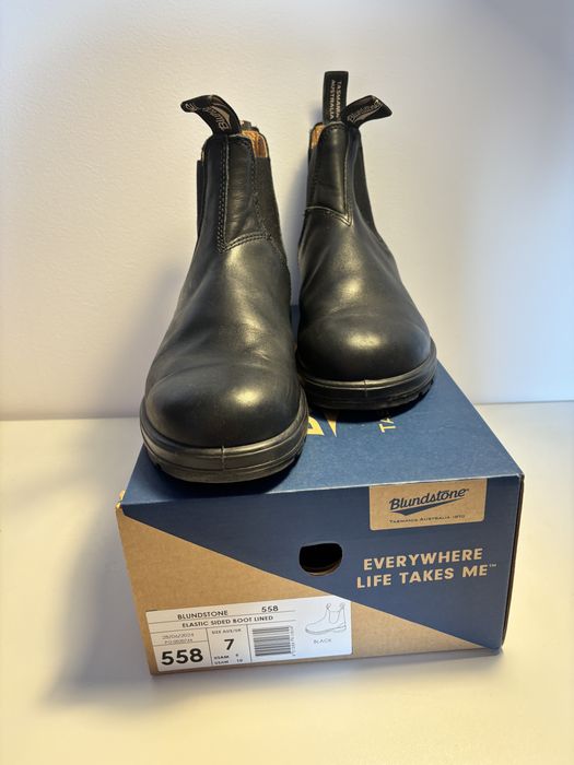 Blundstone 558 Black | skórzane Chelsea boots | rozmiar 41