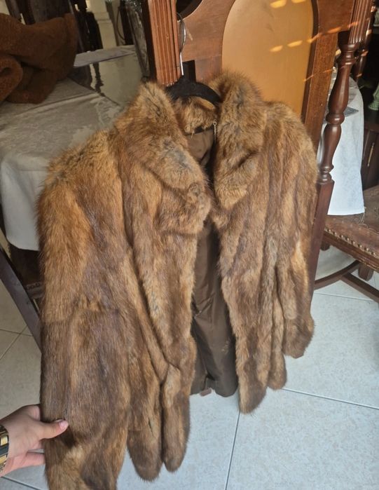 Casaco de Pêlo verdadeiro de Raposa